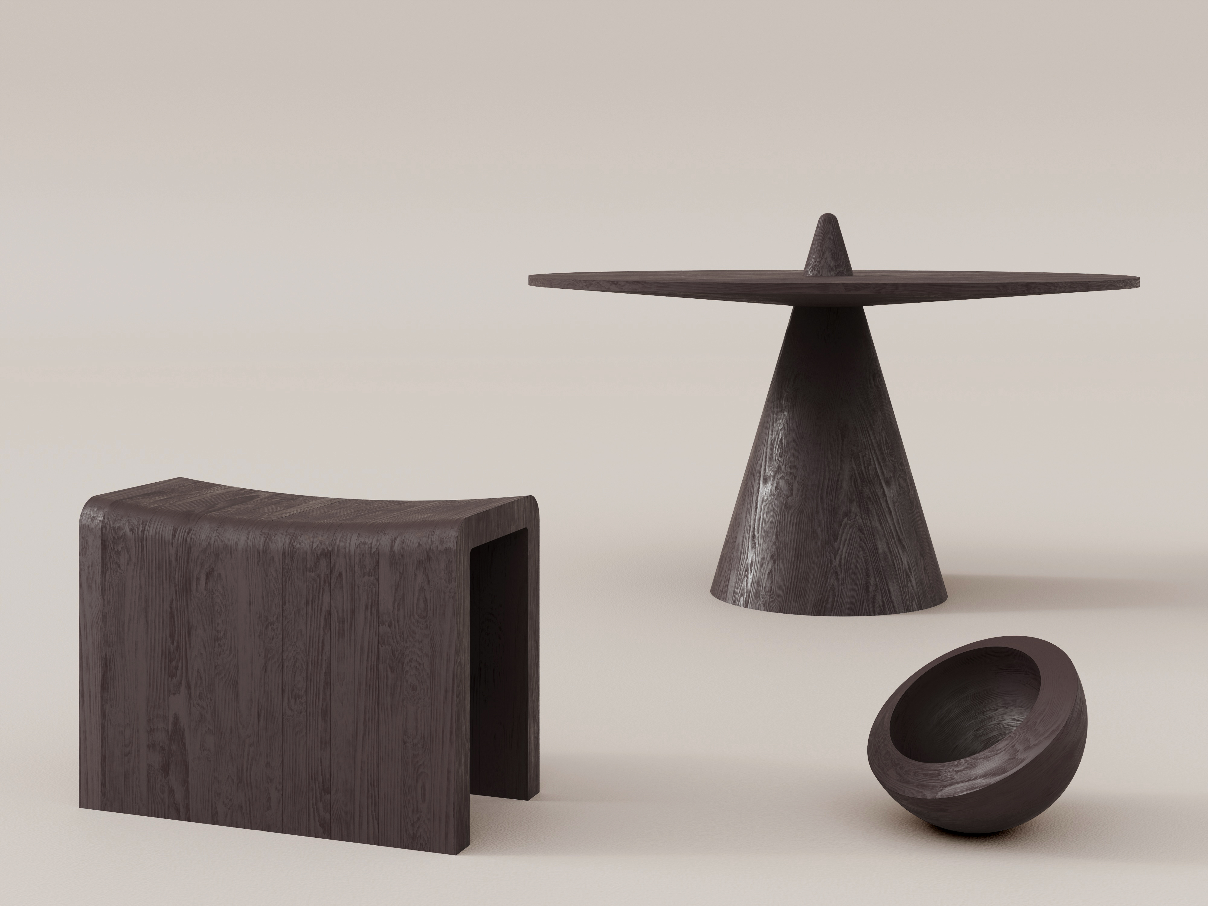 Rotola tabletop by FrancescoZoncaStudio